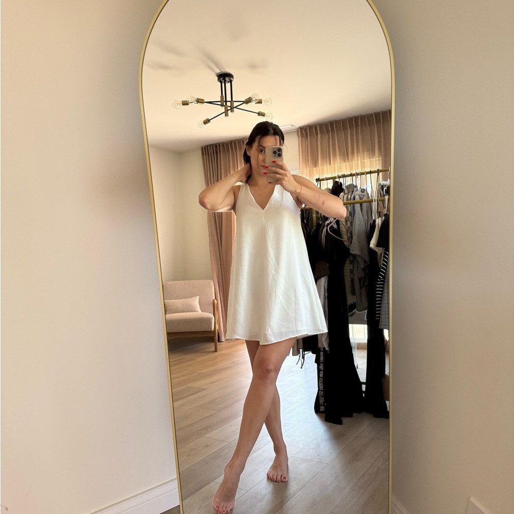 Zara White flowy dress